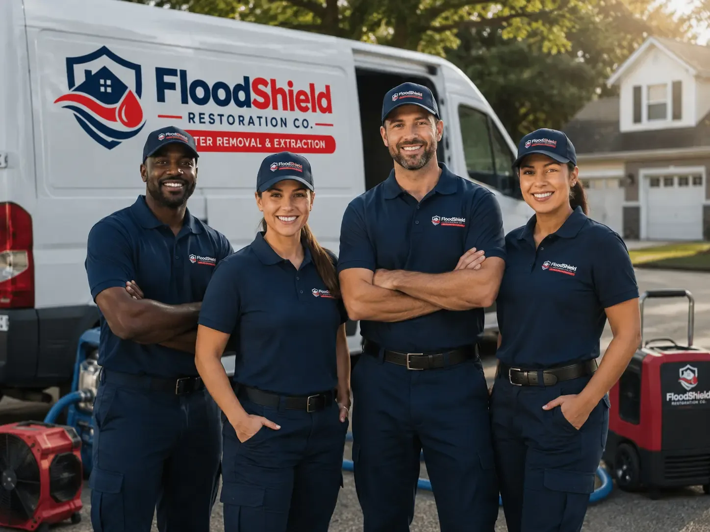 Flood Damage Restoration company in Shiloh, OH